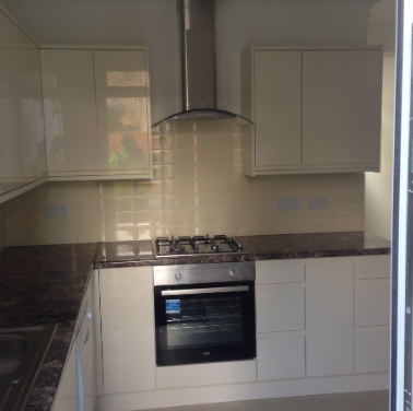 Kitchen renovation work