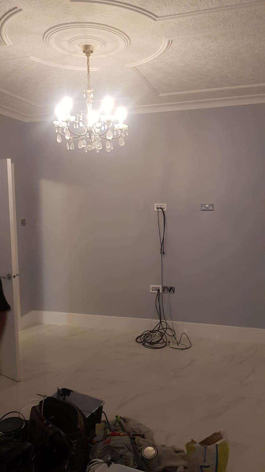 Living room renovation