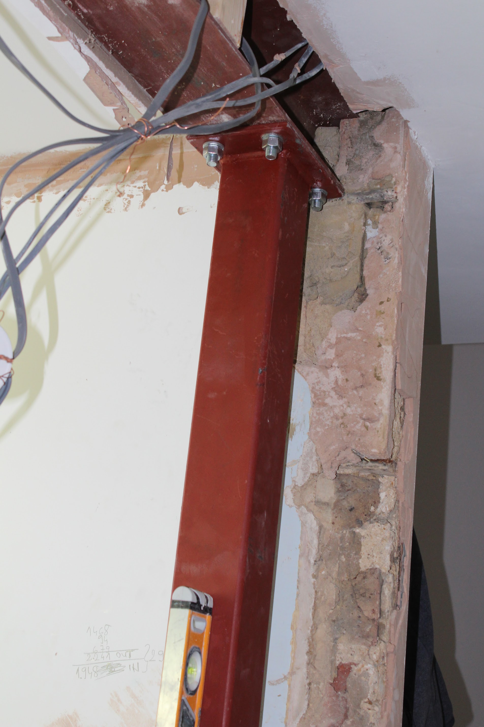 Steel beam work