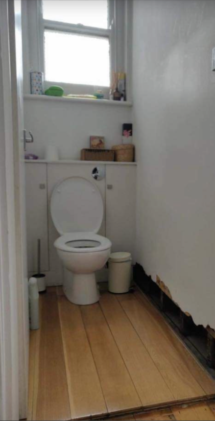Toilet renovation